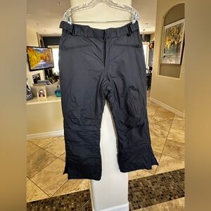 COLUMBIA Women’s Omnishield Vertex Winter Snow Ski Pants, Gray Size Large